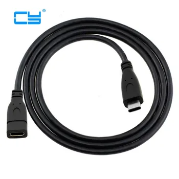 

1M 2M USB-C USB 3.1 Type-C Male to Female Extension Data Cable USB type c for Laptop & Macbook Tablet 3FT 6FT