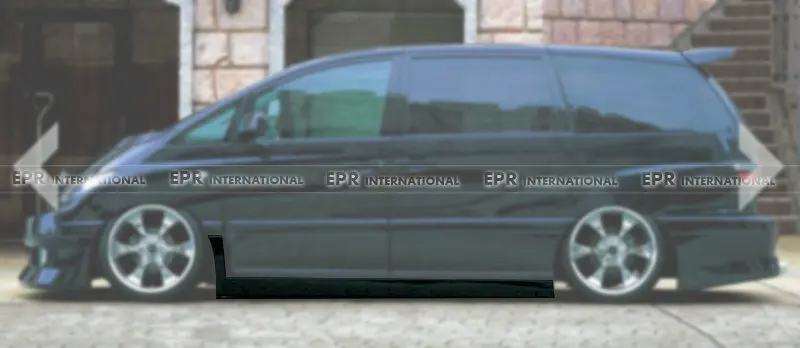 FRP боковая юбка для toyota estima ACR XR30 XR40 2000-2003 FABV2 Стильная стеклянная (предварительно