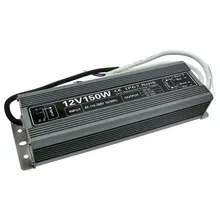 Водонепроницаемый IP67 Питание драйвер 150 W, работающего на постоянном токе 12 В в 12.5A постоянного Напряжение 2 Выход
