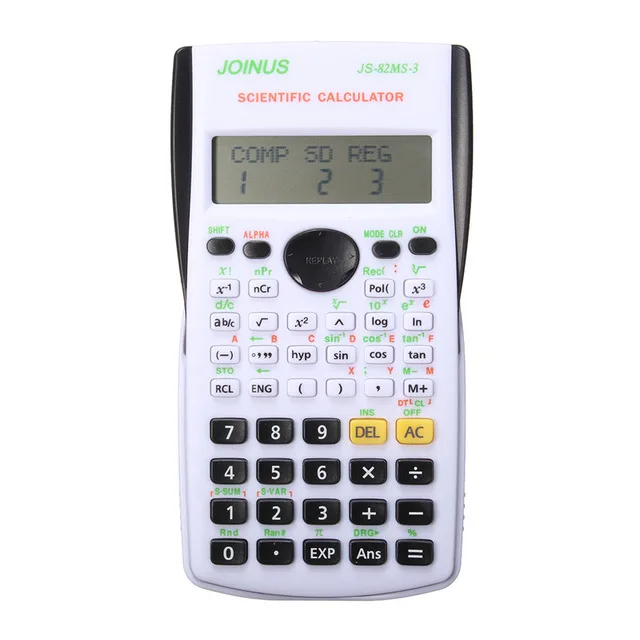آلة حاسبة علمية المحمولة الإلكترونية Calculadora Cientifica 12 عداد رقمي مكتب المنزل الطلاب الإمدادات وظيفة متعددة