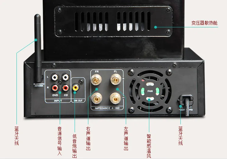 AV-388 ламповый усилитель 6N13P* 2+ 6F1*2 ламповый предусилитель C5198 A1941 HiFi усилитель bluetooth 4,0 USB APE FLAC MP3 декодирование