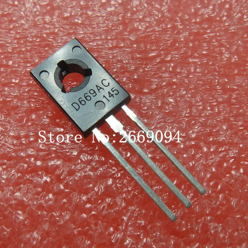 

50 шт. 2SD669A 2SD669 D669 TO-126 транзистор D669A