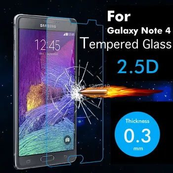

New LCD Clear 0.3mm High Quality Tempered Glass screen protector Protective Film For Samsung Galaxy Note 3 4 5 Free DHL 100pcs