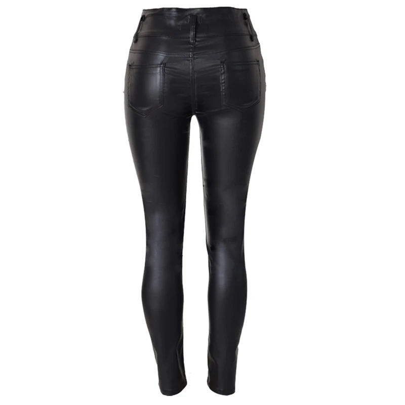 Sexy leren skinny broek - Verona Fashion | Gratis Verzending