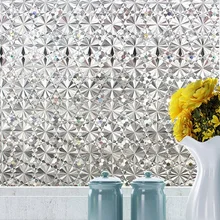 Без клея стеклянная оконная пленка непрозрачная Личная декоративная пленка самоклеющаяся легко удаляет оконную наклейку 3D icicles