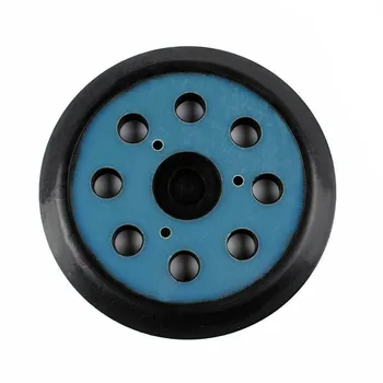 

5'' 125mm 8-Hole 3 Nails Hook Sanding Base + Pad with Random Orbit Sander Replacement for Electric Grinder Power Tools
