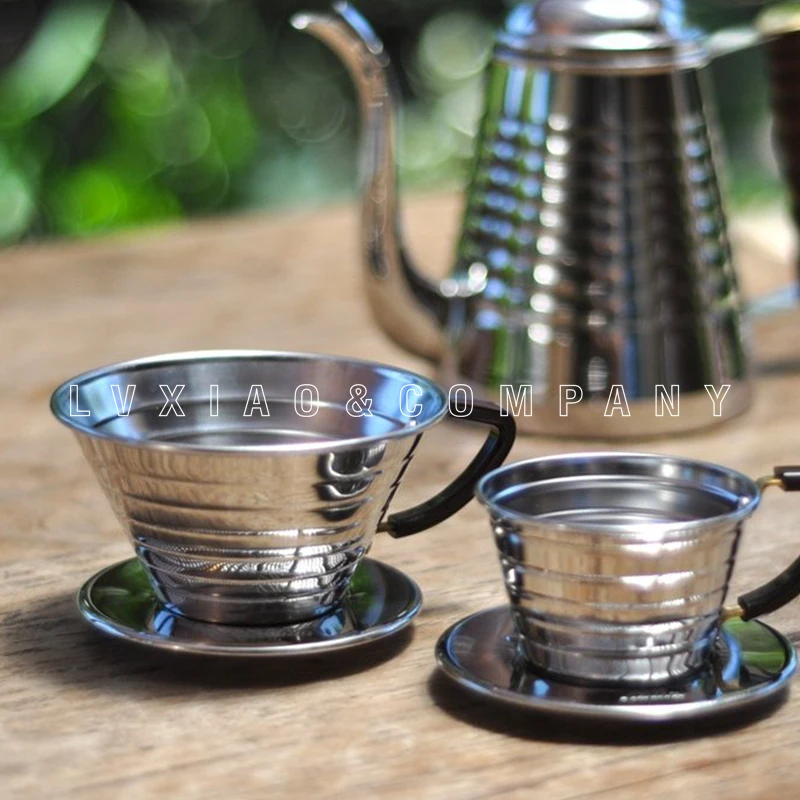 Kalita капельница для кофе из нержавеющей стали ручные фильтры с тремя отверстиями