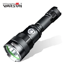 WARSUN USB Charger 5 Modes Lanterna Led Tactical Flashlight Outdoor Camping Torch Zaklamp Gladiator Linterna Led Flashlight