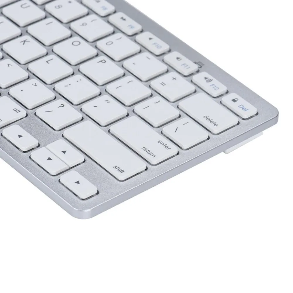  French Russian English Spanish Wireless Bluetooth 3.0 keyboard for Tablet Laptop Smartphone Support