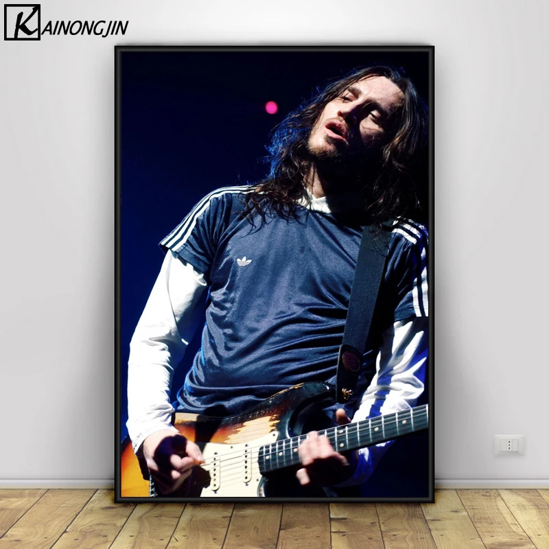 

John Frusciante Red Hot Chili Peppers Poster Painting Posters and Prints Wall Art Canvas Wall Picture Room Decorative Home Decor