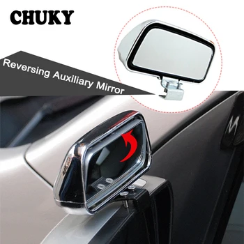

CHUKY Adjustable Car Reversing Wide Angle Auxiliary Mirror Stickers For Hyundai i30 ix35 ix25 Solaris Tucson 2017 Mazda 3 6 cx-5