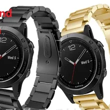 ship.1pc с модным металлическим Нержавеющая сталь ремешок для часов для Gar-Мин Fenix 5 gps отслеживания товара в пути. Fenix5 запасной ремешок Ремешок