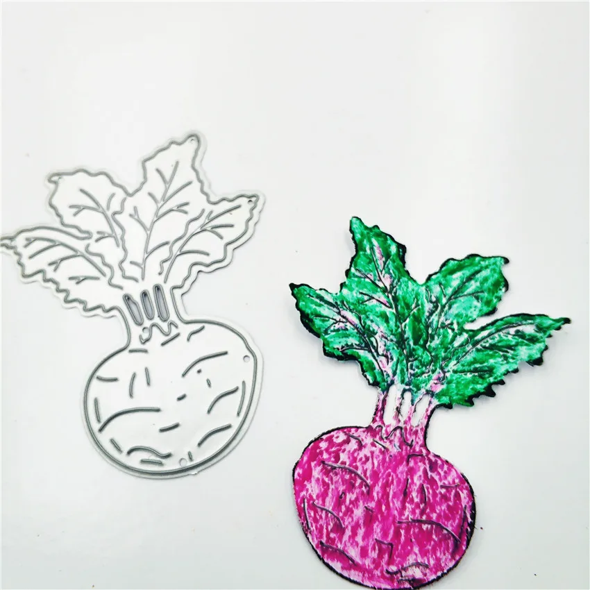 Beets cutting die practice hands-on DIY clip art album craft mold scrapboo | Дом и сад