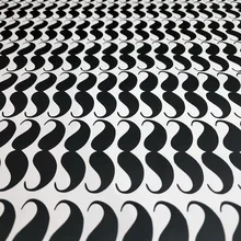 60 шт. маленькие черные усы виниловые наклейки печать наклейки. Прямая поставка