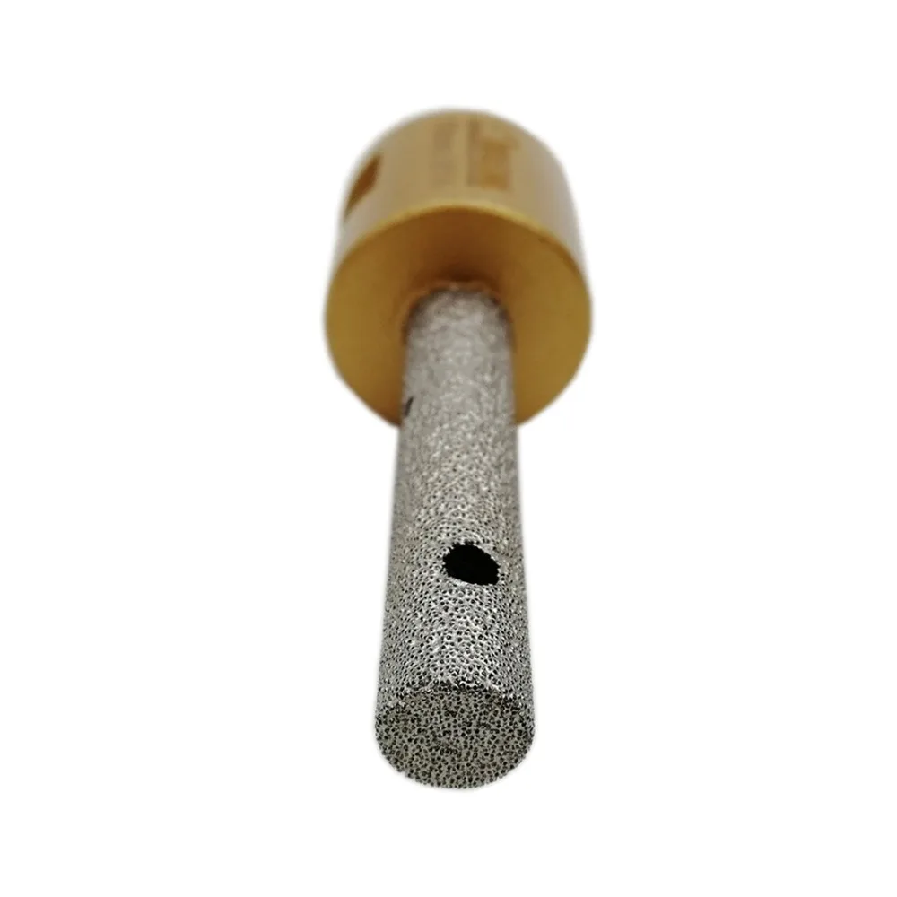 SHDIATOOL 2pcs Dia10mm M14 Thread Vacuum Brazed Diamond Finger Bits Tile Countertop Milling bits Enlarge Marble Drilling bit