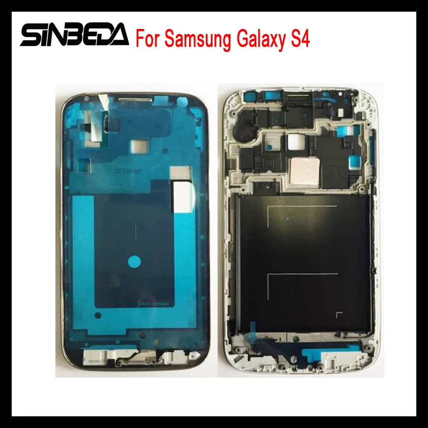 

Sinbeda New Front Housing LCD Plate Case Midframe Mid Frame Bezel Replacement Part For Samsung Galaxy S4 I9500 I9505 I337 I545