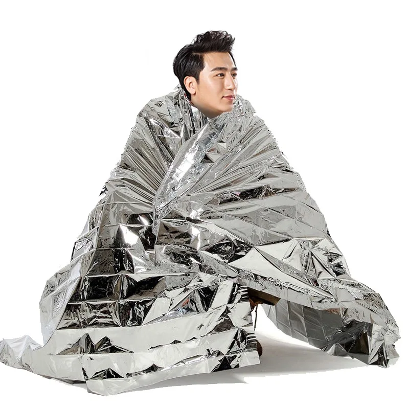Emergency Mylar Blankets Thermal Thermo Foil Emergency Survival Camping Rescue First Aid Camping Emergency Protection