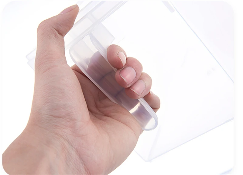 Прозрачная пластиковая ручка ящик для хранения для кухни Холодильник пищевые ящики для хранения контейнеров контейнеры кухонные инструменты для организации