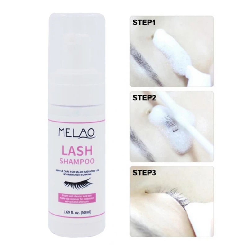 

2019 Newest Arrival Eyelashes Tools Professional Eyelashes Foam Cleaner Eyelash Extension Cleanser Shampoo Tool