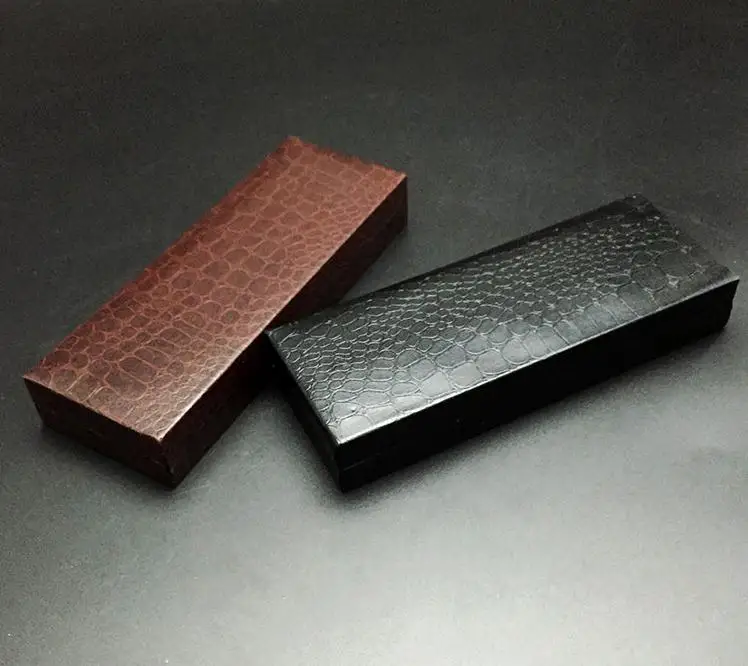 50pcs Vintage PU Leather Pencil Box Fountain Pen Cases Cover Business Promotion Souvenirs Gift