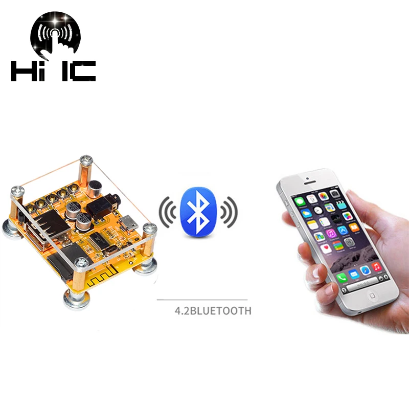 

Bluetooth Audio Receiver Module Lossless Bluetooth 4.2 Wireless MP3 Decode Board for Speakers Computer Car Player Upgrade