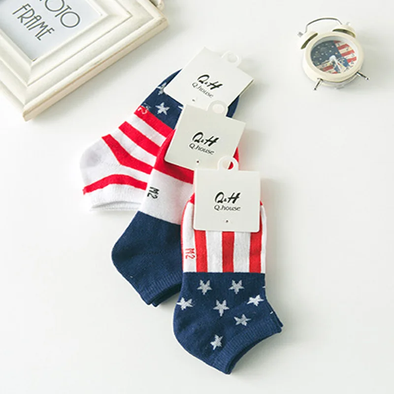 5-pairs-lot-2016-spring-new-Flag-pattern-cotton-children-socks-3-11-years-children-socks (3)