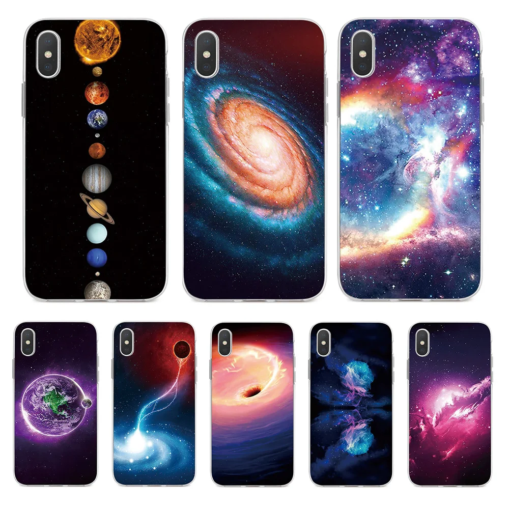 Силиконовый чехол Universe Milky Way для iPhone 6 6S 7 8 Plus 5 5S SE мягкий X XR XS MAX |