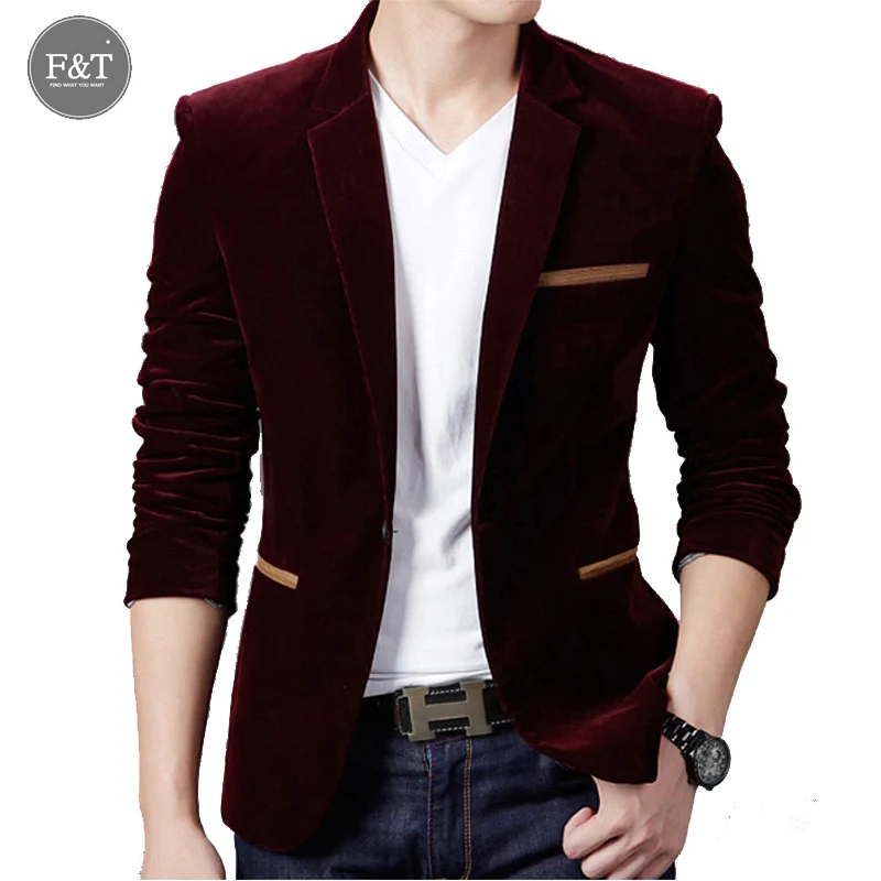 Size]Brand Clothing Men Casual Blazers Autumn Slim Fit Blazer Jacket Men's Single ButtonWoolen Suit 2016 New|fitted blazer jacket|slim fit jacketmens slim fit blazer - AliExpress