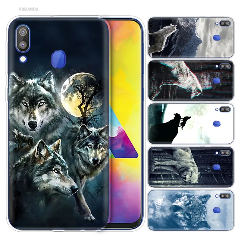 

Wolf Wolves Dark King Pattern Case for Samsung Galaxy S10 S10e S10 5G Plus M10 M20 M30 A10 A20 A30 A40 A50 A70 Phone Accessory