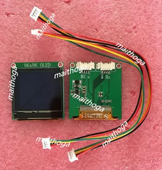 

1.12 inch SPI Green/White OLED Screen with Adapter Board SSD1329 Drive IC 96*96