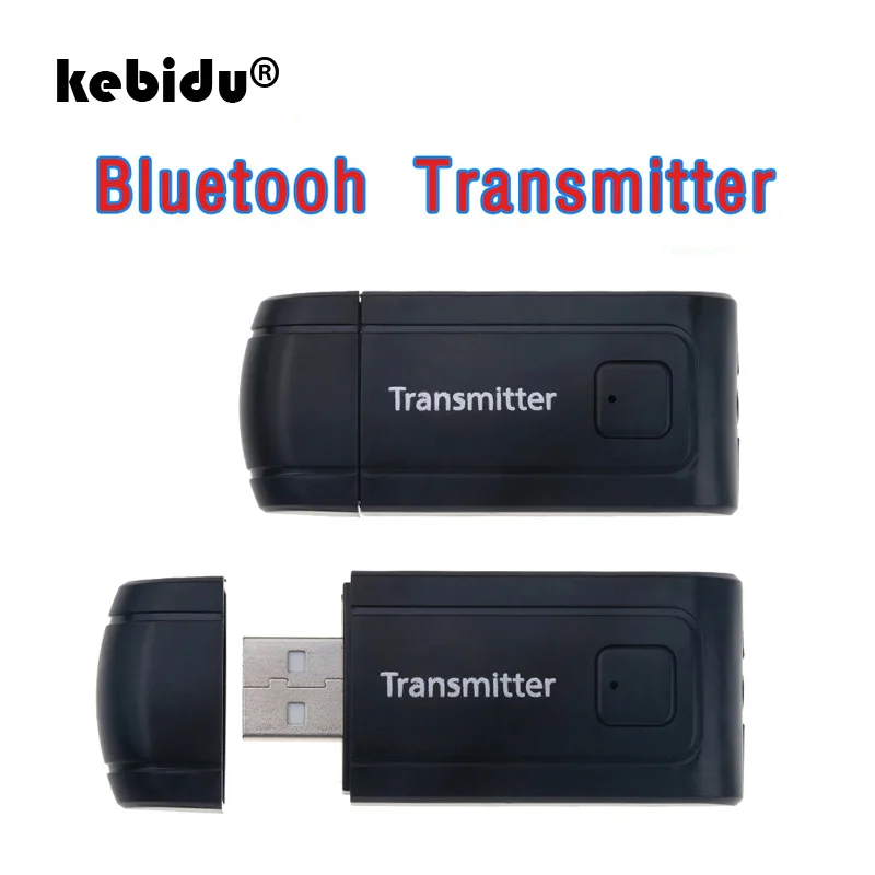 Kebidu A2DP 3 5 мм стерео аудио музыкальный адаптер Bluetooth V4.2 передатчик беспроводной