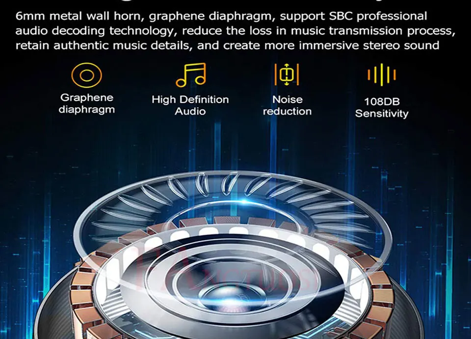 FANGTUOSI, новинка, Q67 TWS, Bluetooth 5,0, беспроводные наушники, 3D стерео гарнитура, свободные руки, спортивные, водонепроницаемые, наушники для iPhone