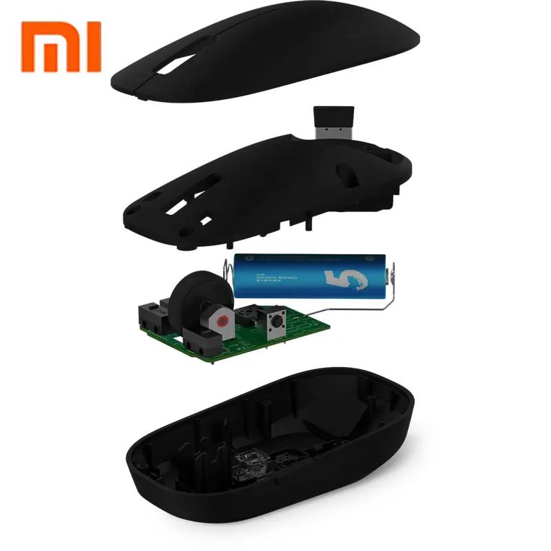 Оригинальная беспроводная мышь Xiaomi mijia 2 4 ГГц универсальная игровая мини Mi