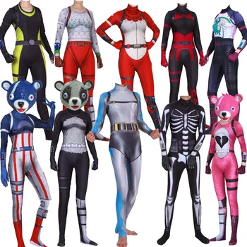 

Game brite bommber power chord red knight TRICERA OPS reef ranger skull trooper team leader teamleader Cosplay Costume adult kid