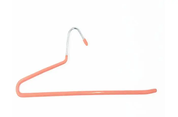 2 шт. Dip скольжению брюки металлические стойки бесшовное белье полотенце шарф мешок галстук вешалки Шкаф hangering брюки хранения стойки - Цвет: Style 2 Orange