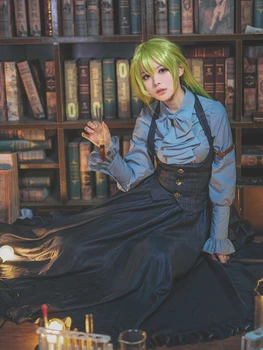 

[STOCK] 2018 Anime Honkai Impact 3 Lolita Dress Daily Cloth/Suit Cosplay Costume Full Set For Women Halloween Free Shipping New