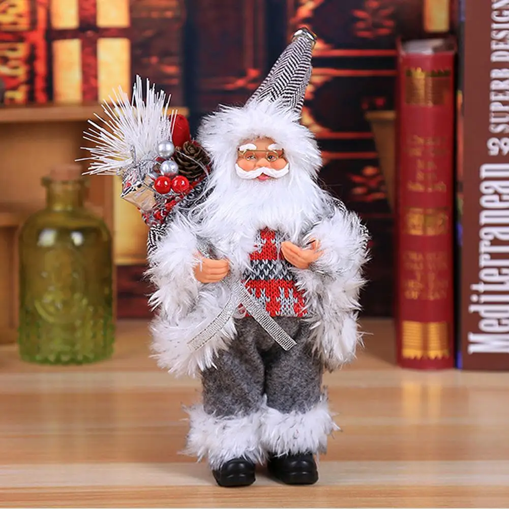 

Hot sale Merry christmas Ornament Simulated Xmas Mask Old Man Doll ornament navidad Christmas Decoration for home new year gift