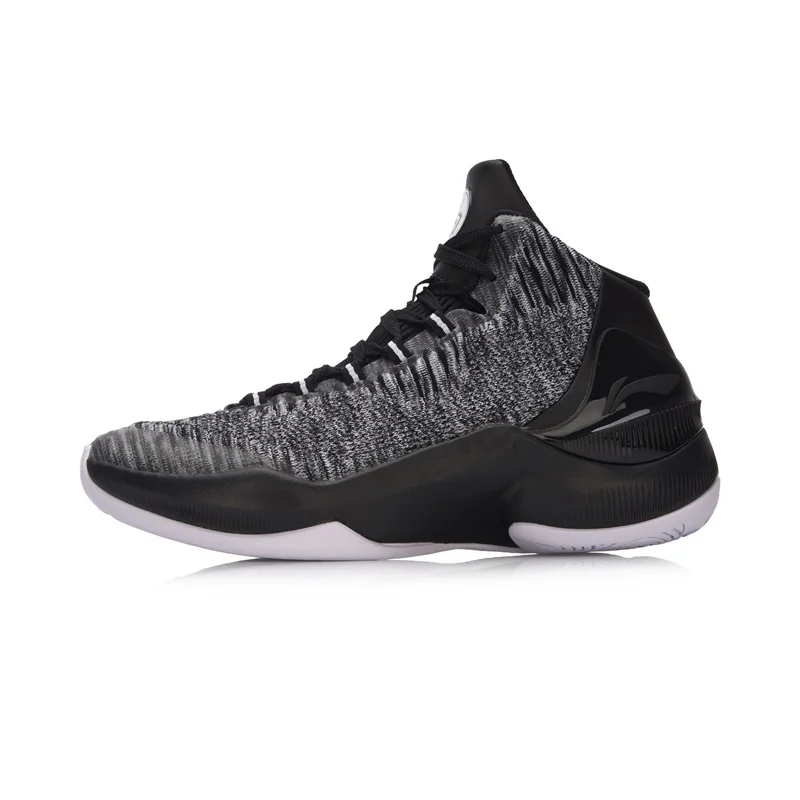 Li-Ning новая мужская баскетбольная обувь Эван Тернер Blitz IV дышащие кроссовки с амортизирующей подкладкой спортивная обувь Abam053 - Цвет: Черный