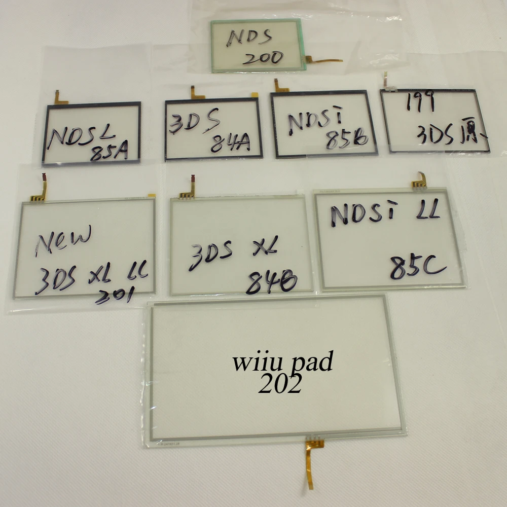 1 Pz Per Nintendo New 3Ds Xl Ll Touch Screen Digitizer Parti Di Ricambio In Vetro Inferiore Per Nds Ndsl Ndsi Ll Wiiu Pad 3Ds Xl Ll