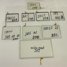 1pc Für Nintendo Neue 3DS XL LL Touchscreen Digitizer Boden Glas Ersatz Teile Für NDS NDSL ndsi LL wiiu pad 3DS XL LL