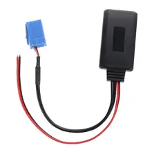 Câble adaptateur Radio bluetooth AUX pour AUDI Chorus 2 Concert 1 2 symphonie 1 pour récepteurs CD Blaupunkt(China)