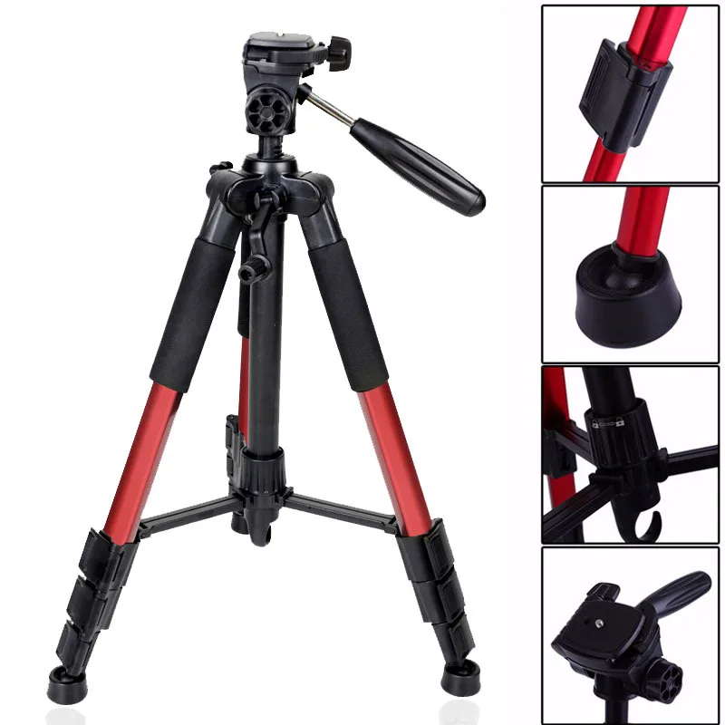 YIPEEN High Quality Portable Q111 Heavy Duty Aluminium Camera Tripod