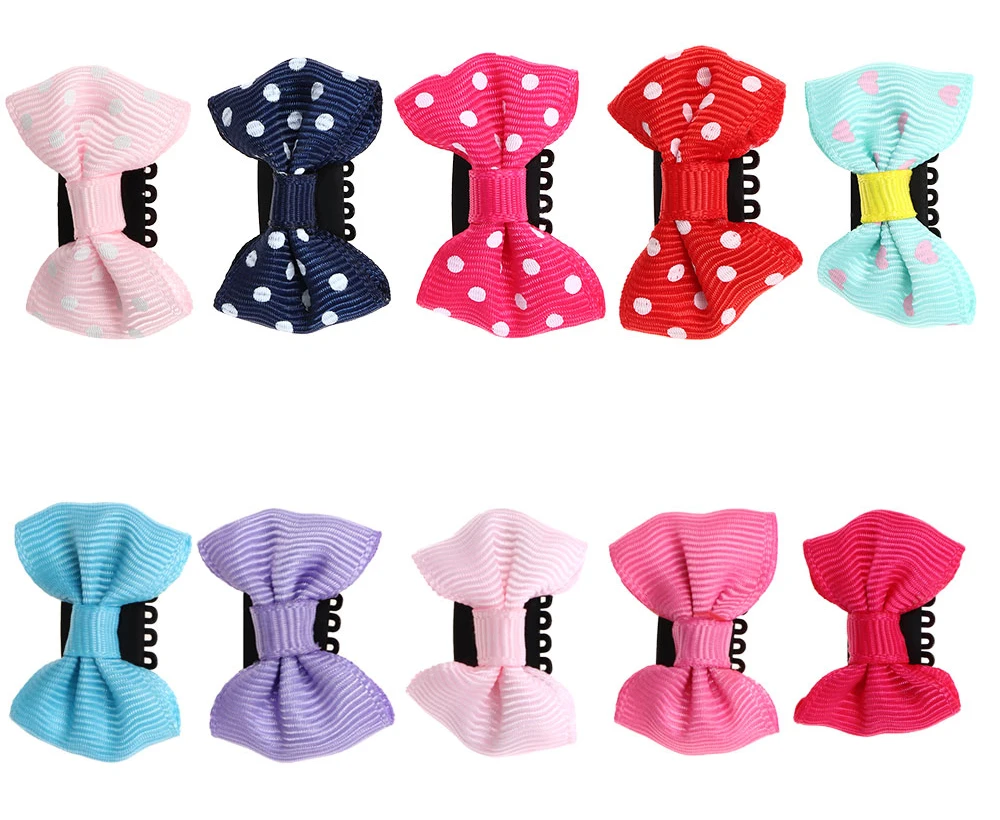 Uds infantil Horquillas de flor cabeza bebé Mini arco Hairgrip accesorios de pelo horquilla para niños Color al azar