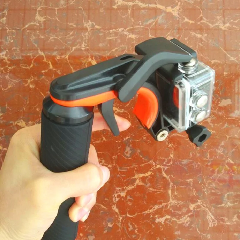 

Shutter Trigger Floating Grip Handle Stick Waterproof Case For SJCAM SJ4000 Air/SJ7000 C30 C30R EKEN H9 H9R Camera Accessories