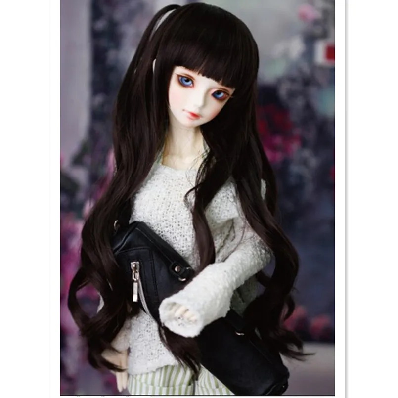 synthetic doll hair