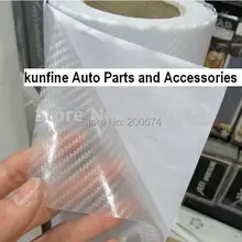 Автомобильная пленка прозрачный цвет 3D виниловая наклейка из углеродного волокна 1,27*30 м/рулон KF90005-121