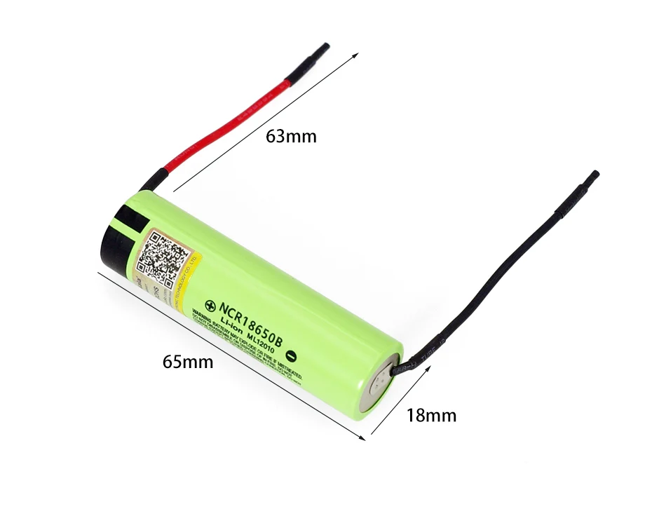 1-8 шт Liitokala NCR18650B 3,7 V 3400mAh 18650 перезаряжаемая литиевая батарея для батареи+ DIY Linie