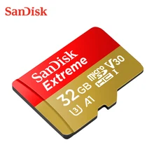 SanDisk Micro SD Card Memory Card 16GB 32GB 64GB 128GB 256GB 400GB 512GB MicroSD U3 A2 V30 TF card cartao de memoria