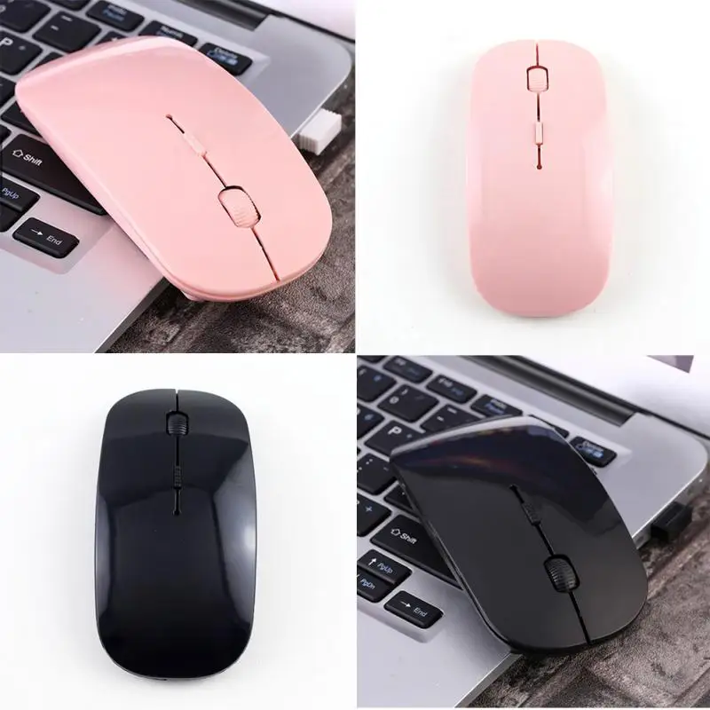 2,4G беспроводная мышь USB приемник ультра тонкая мини беспроводная оптическая мышь Мышь для ПК ноутбука игровая оптическая мышь