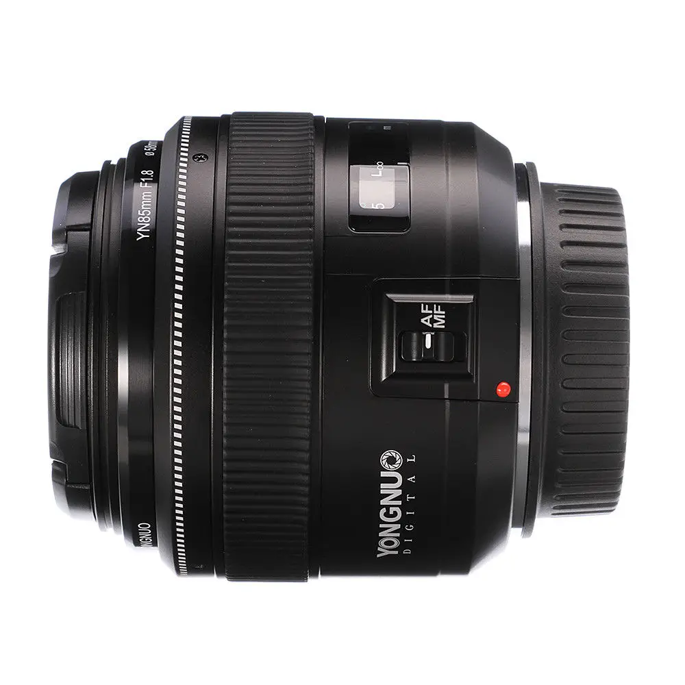 Yongnuo YN 85 мм F1.8 AF/MF Авто/ручная фокусировка телеобъектив для Canon DSLR